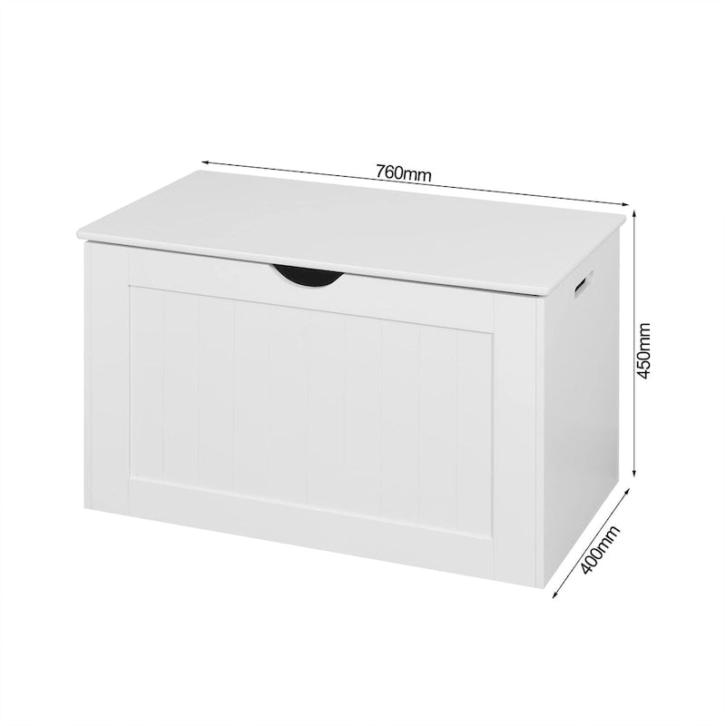 Lift Top Entryway Storage Cabinet with Safety Hinges