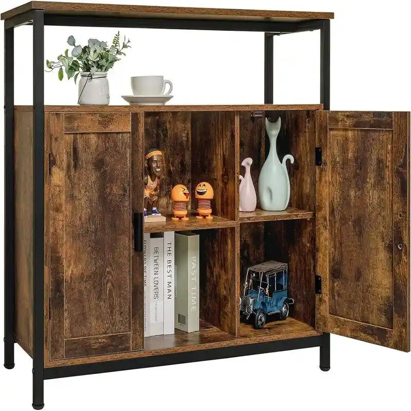Storage Cabinet with 2 Doors - 11.81D x 35.43W x 31.5H