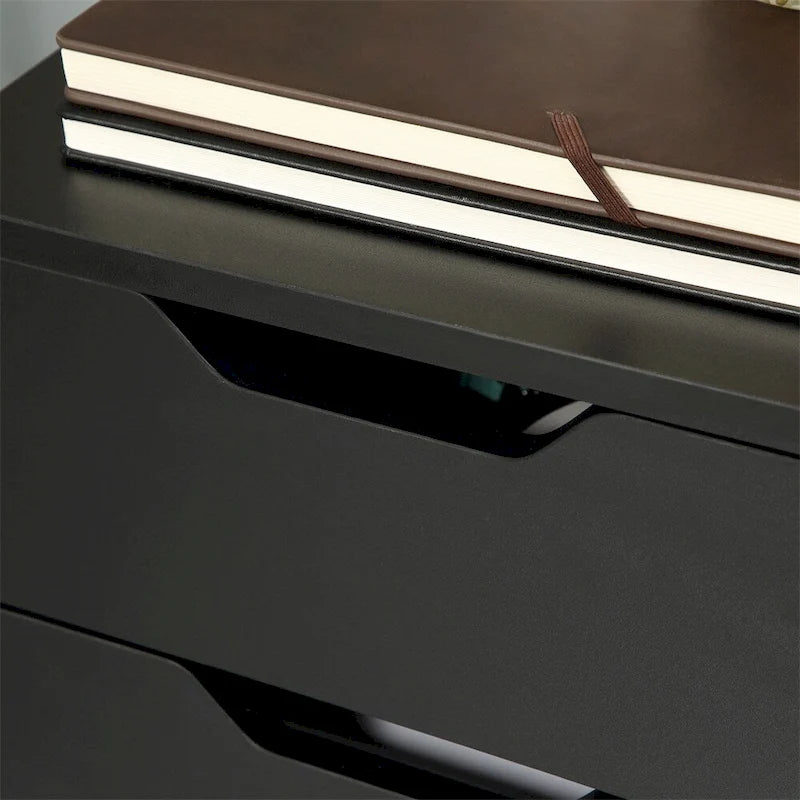 Mobile Storage Cabinet Organizer w/Drawer,Printer Stand with Castors