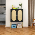 High Cabinet Free Standing Cabinet Adjustable shelf for Living Room Bedroom Hallway - 26.78 x 15.75 x 41.23H