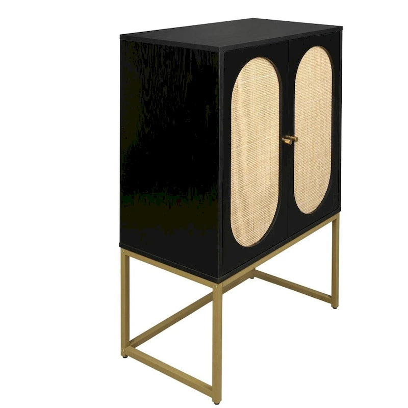 High Cabinet Free Standing Cabinet Adjustable shelf for Living Room Bedroom Hallway - 26.78 x 15.75 x 41.23H