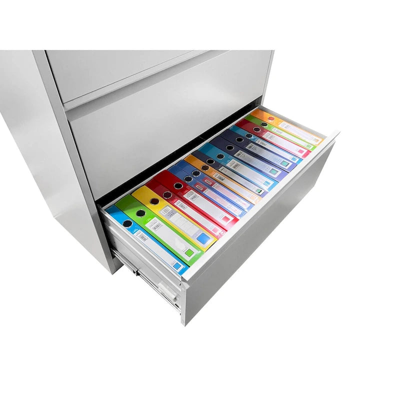 5 Drawer Metal Lateral File Cabinet,Filing Cabinet with Lock,Lockable File Cabinet for Home Office,Locking Metal File Cabinet