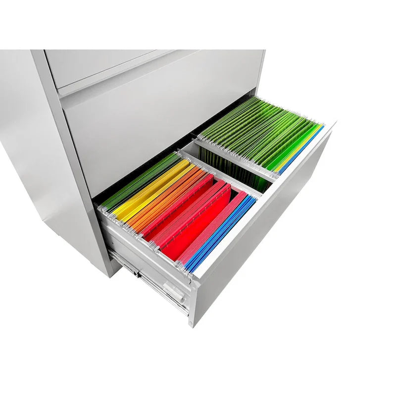 5 Drawer Metal Lateral File Cabinet,Filing Cabinet with Lock,Lockable File Cabinet for Home Office,Locking Metal File Cabinet